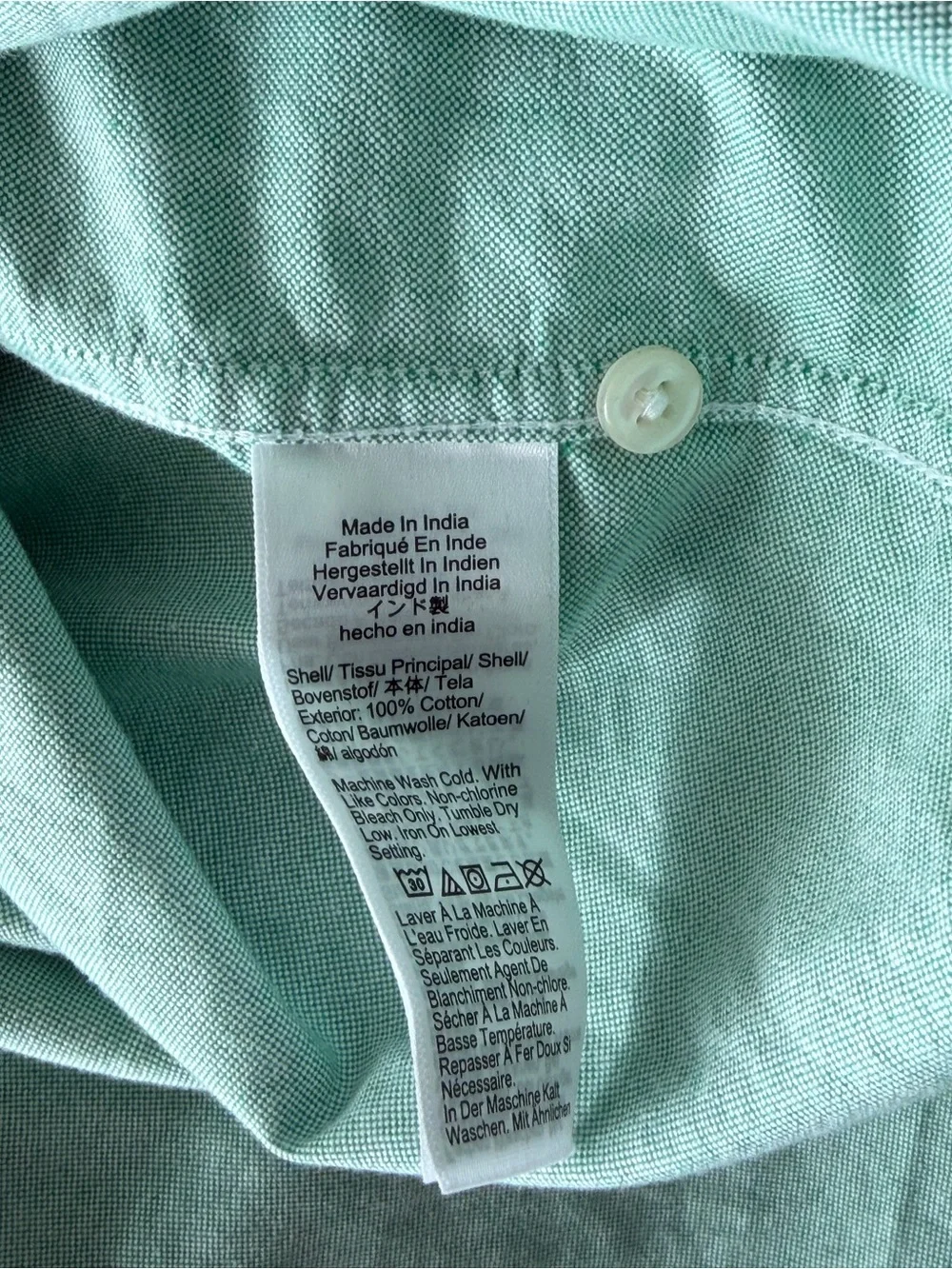 J. Crew Giant Fit Oxford Shirt